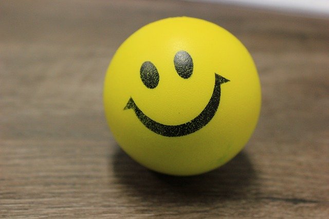 smiley heureux